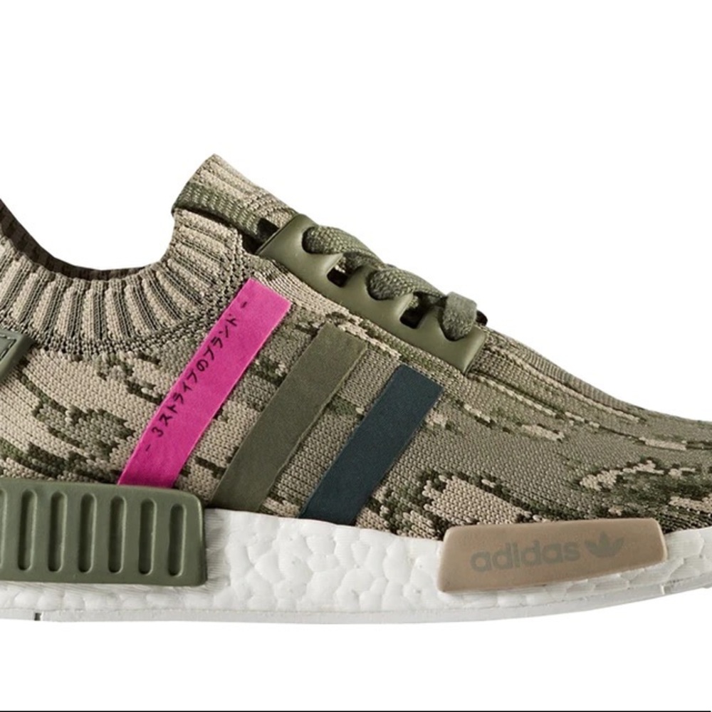 💰PRICE ⬇️
 ADIDAS -  SERGEANT MAJOR/GREEN
NIGHT/SHOCK PINK - size 7 - Picture 2 of 11